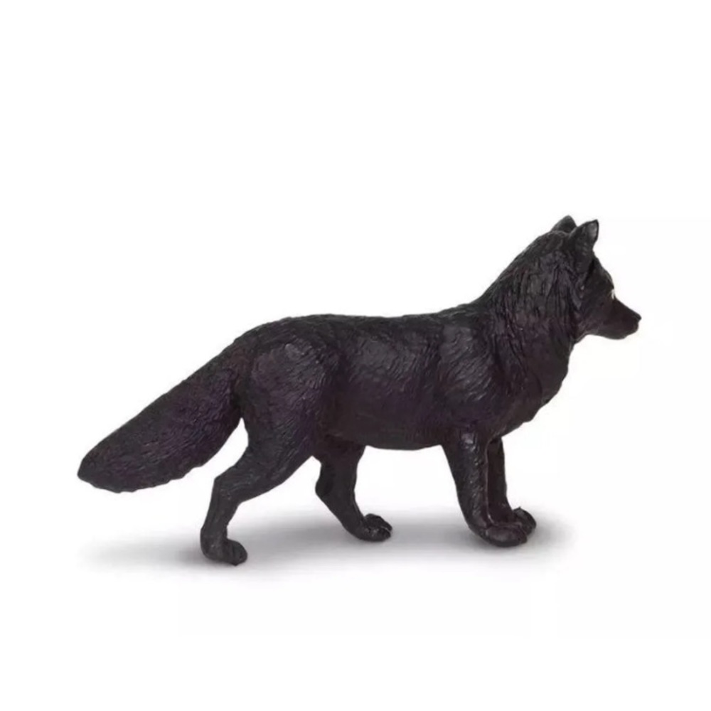 Black Fox North American Wildlife Toy